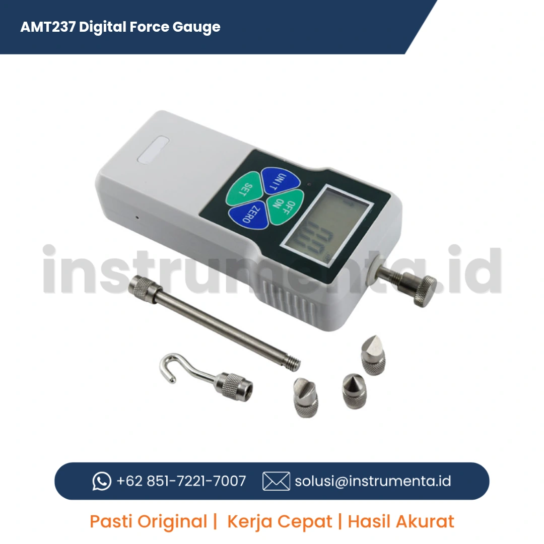 Jual AMTAST AMT237 Digital Force Gauge Alat Ukur Gaya Dorong dan Tarik Push Pull Tester Dinamometer Digital